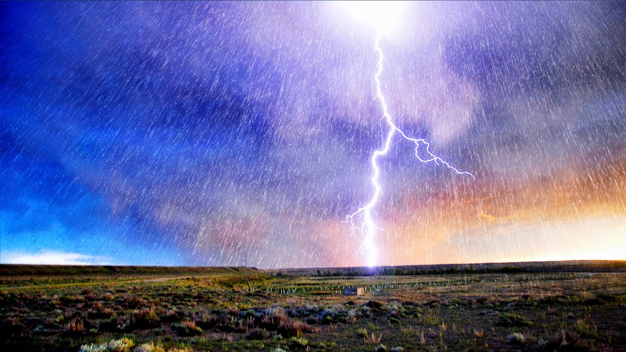 Se escucha el estruendo de la lluvia 