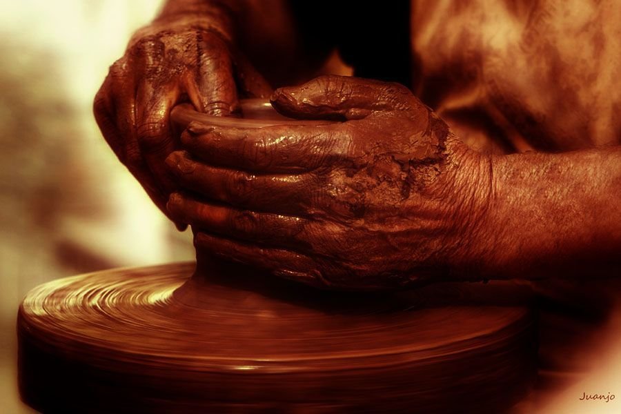 Trabajados en la rueda de Dios