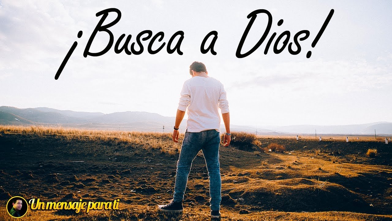 No busques afuera, lo importante está en Dios