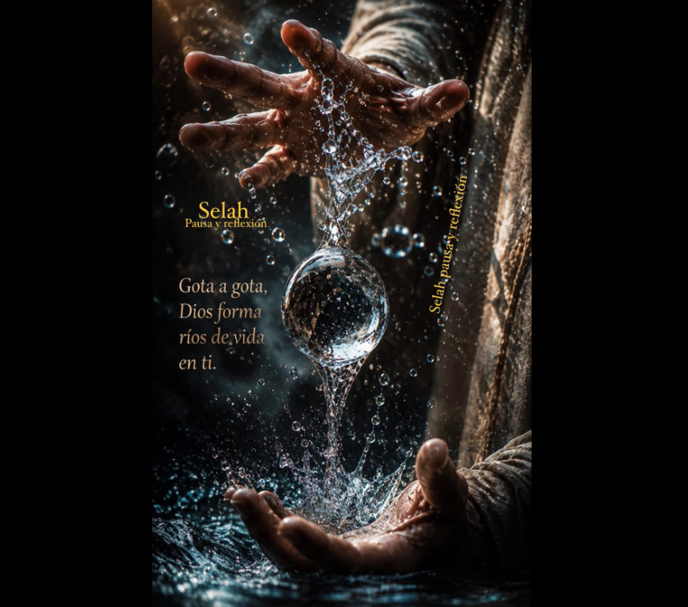 Gota a gota, Dios forma ríos de vida en vos